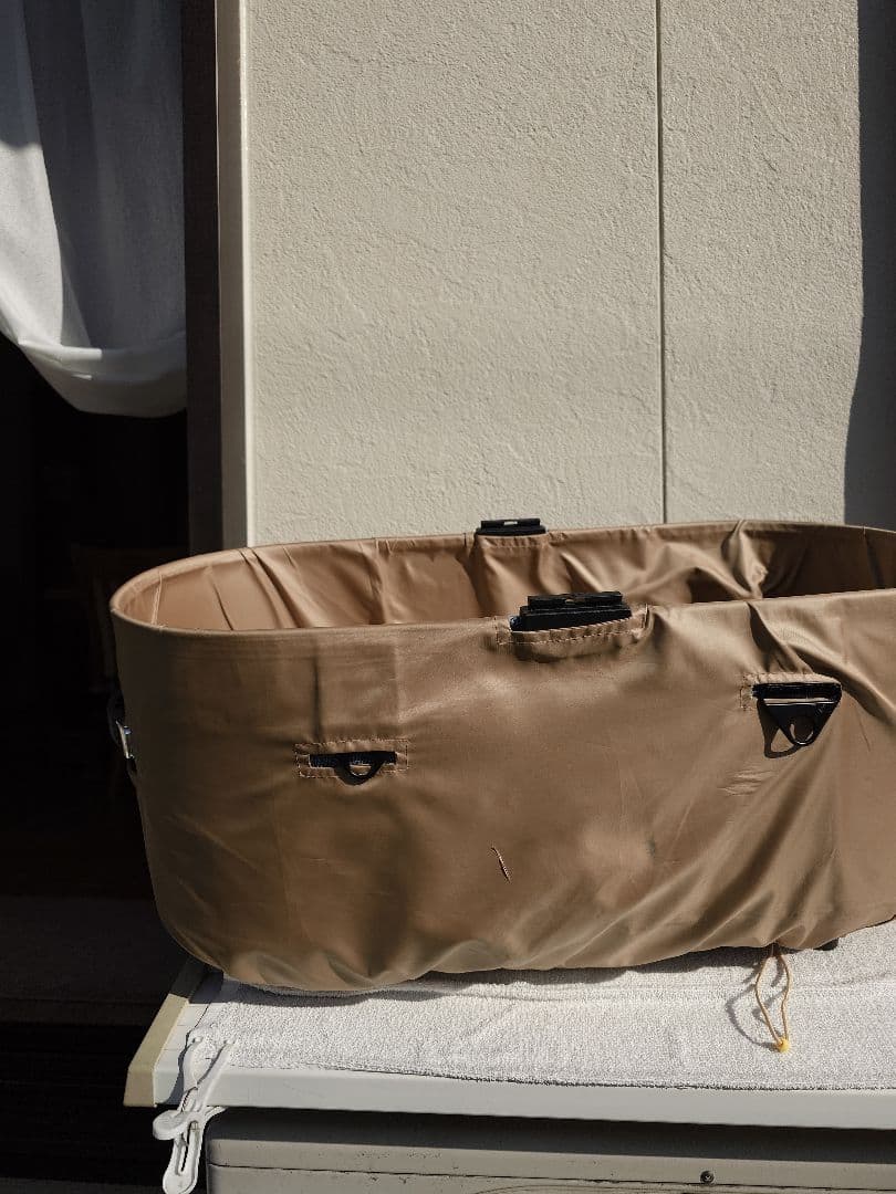 AIRBUGGY　DOME3 ラージ ペットカート メランジデニム