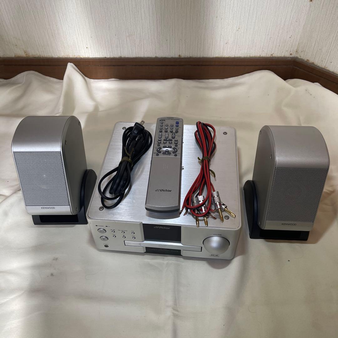 Victor DEUS ミニコンポ ケンウッドスピーカー