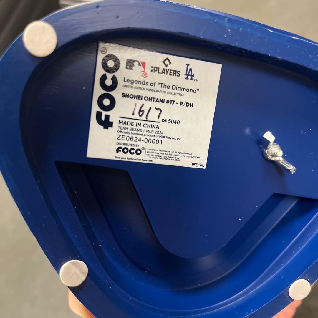 大谷翔平　箱付き限定ボブルヘッド　全高約24センチ