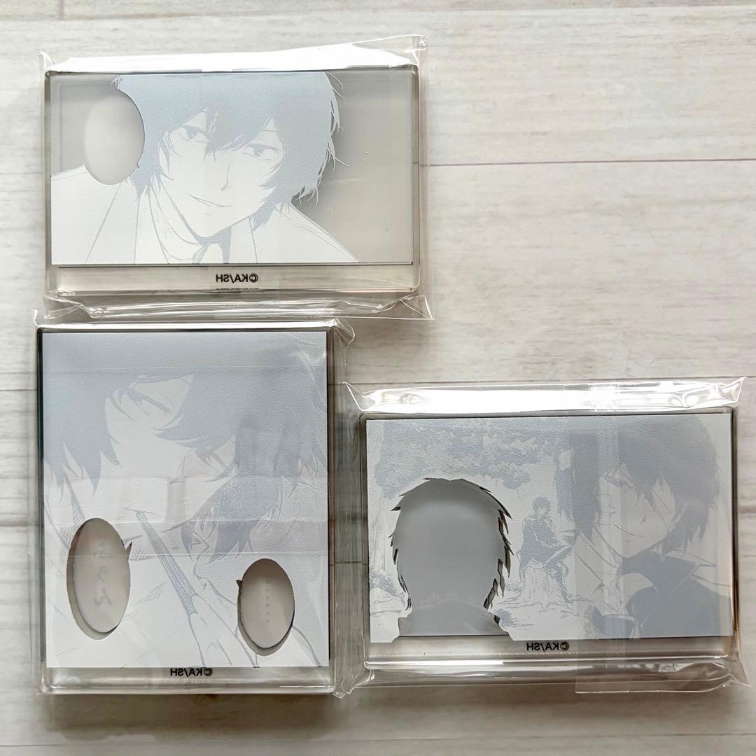 文豪ストレイドッグス コマプレートスタンドセットD 太宰治 誌上通販