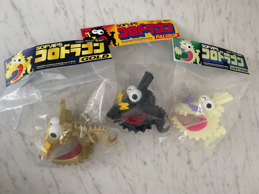 コロドラゴン　３体セット　新品未開封　塗装済完成品フィギュア