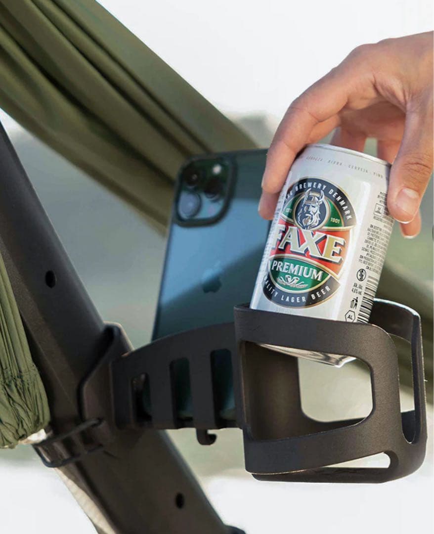 anymaka スタンド式ハンモック オリーブグリーン