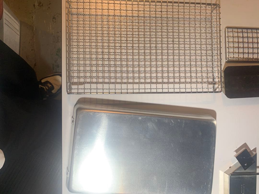 貴重　UNIFLAME ユニセラ　初期　サイドトレイ2枚　グリルパン　セット