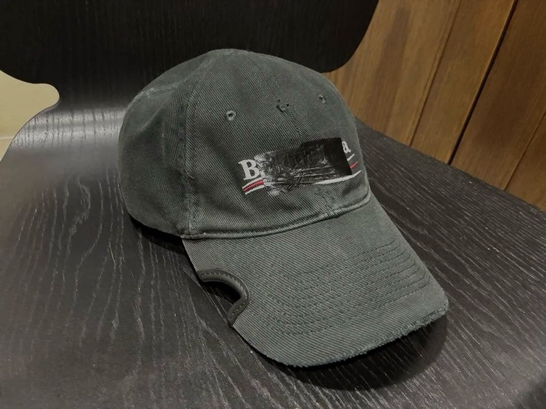 ※にあ様対応　BALENCIAGA HAT GAFFER CAP テープロゴ
