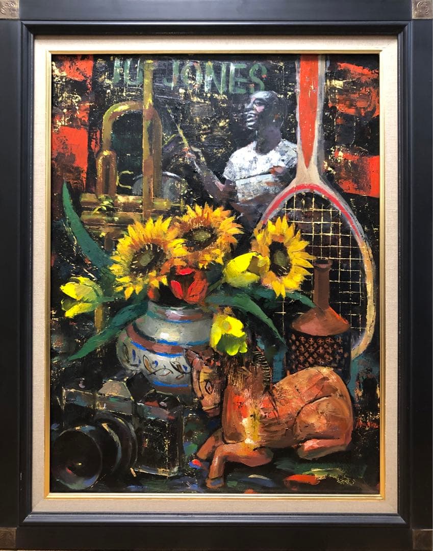 油絵絵画インテリアoil paintingジョージョーンズJo Jones