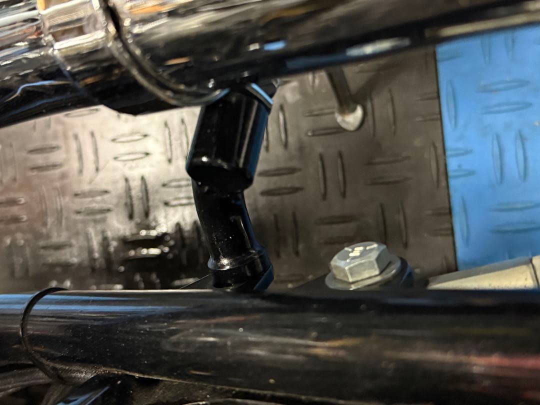 Evo マフラー 1985年式 に付けていたフィッシュテールマフラーになります。