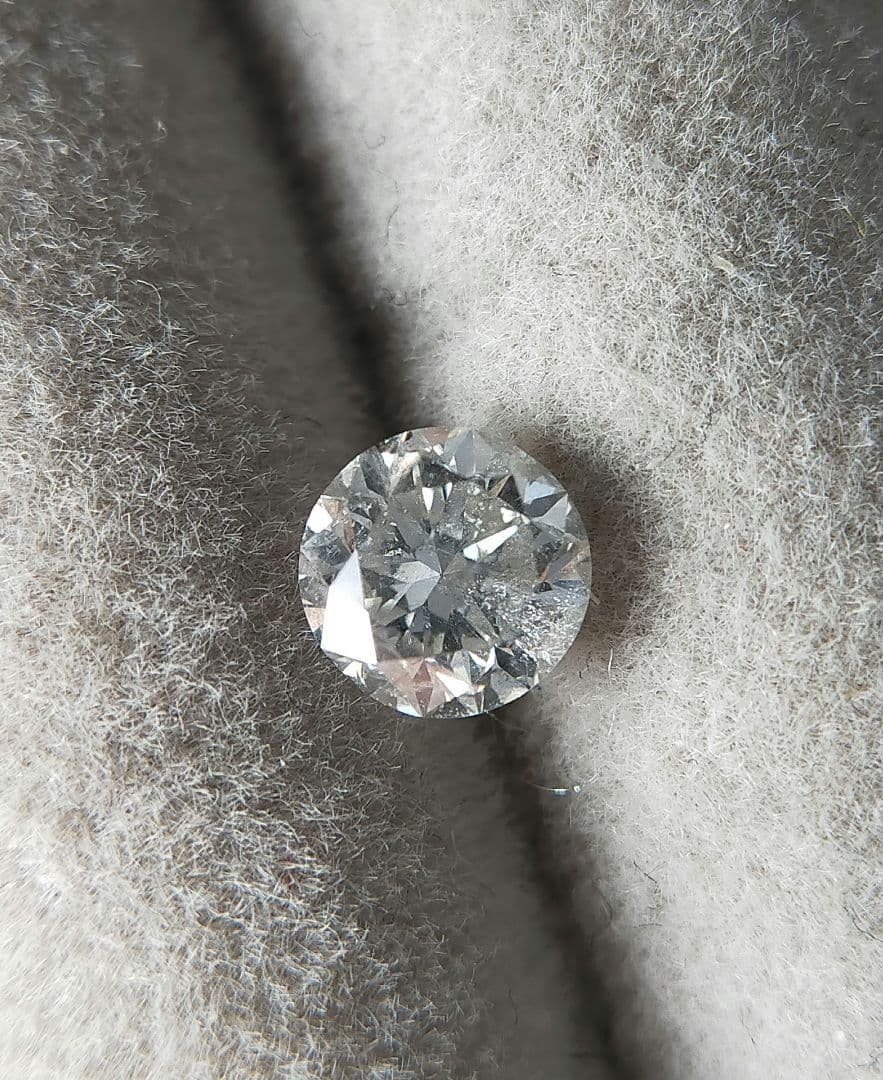 専用 天然ダイヤモンド ルース 0.585ct J I1 FAIR