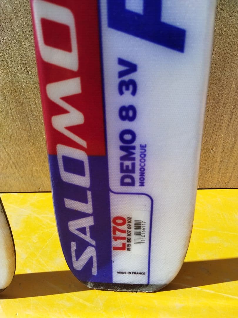 サロモン　Salomon Pilot DEMO 8 3V スキー板　L170