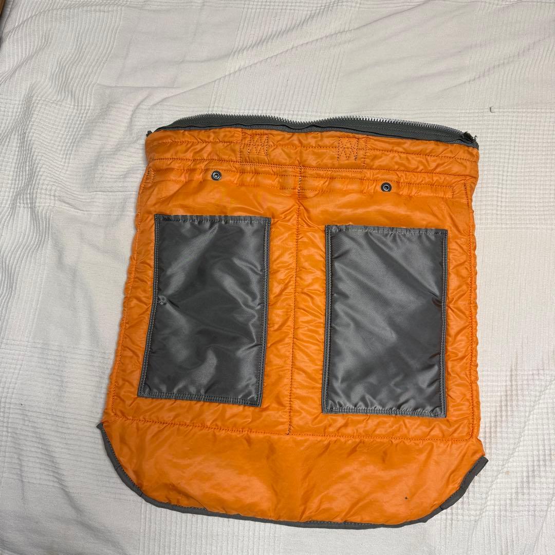 良品 PORTER タンカー ヘルメットバッグ シルバー L