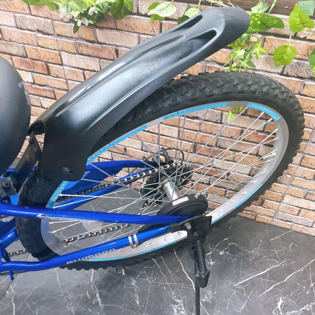 【91】子供用自転車 子供車 2ITECHNOLOGY ブルー 24インチ