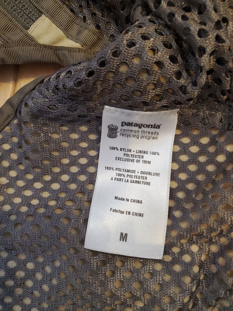 patagonia フィッシングベスト Mサイズ