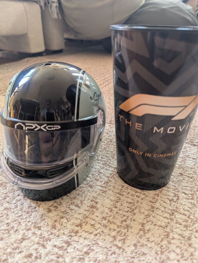映画 F1 エフワン 限定ヘルメット ドリンクカップ セット ブラッド・ピット