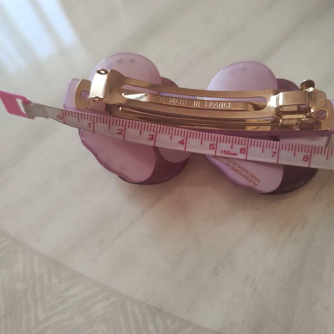 ②ー1 入手困難➠➠アレクサンドルドゥパリスワロフスキーパープル双子カメリア