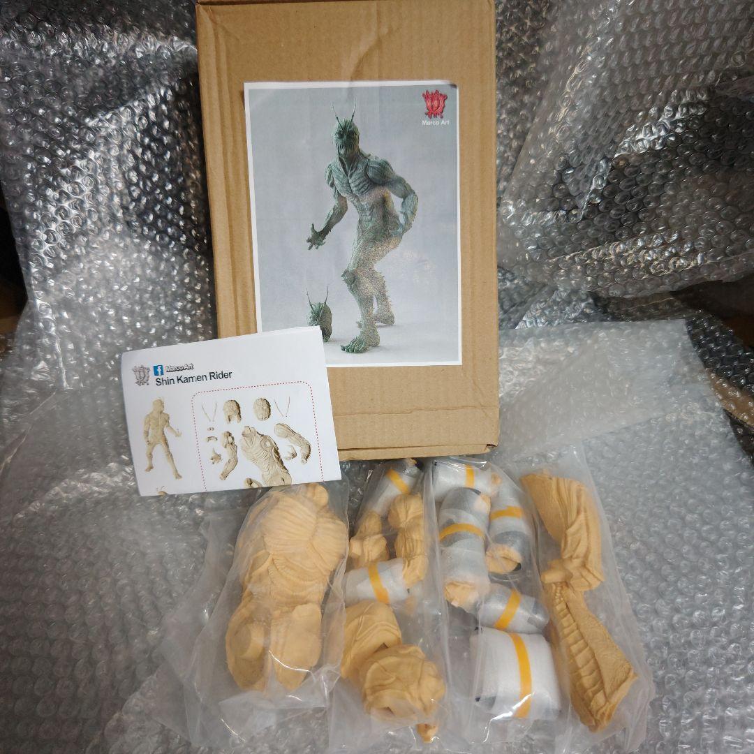 真仮面ライダー　ガレージキット　Marco Art　未組立