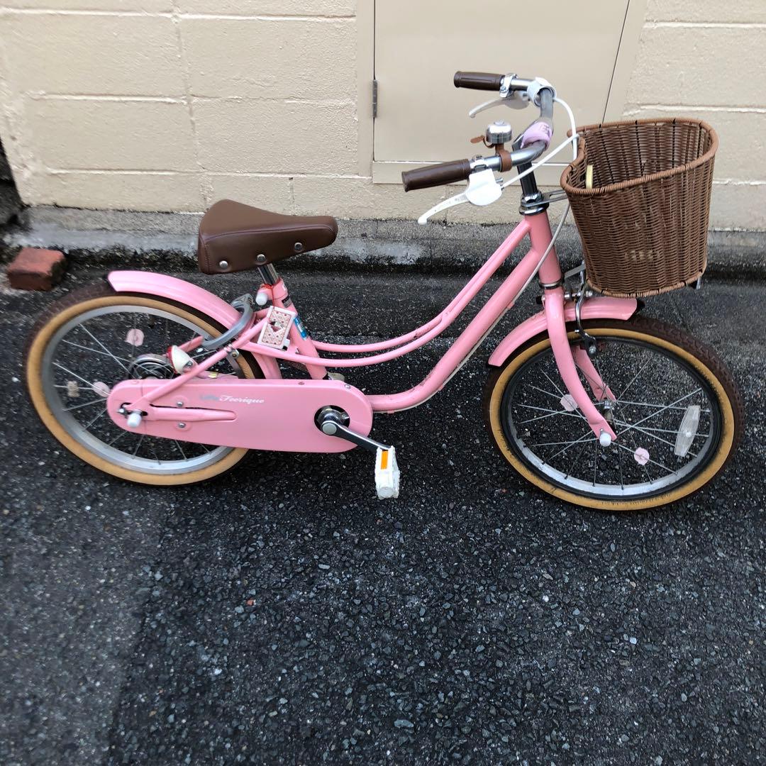 あさひ リトルフェリーク 18インチ スタンド　補助輪付 BAA