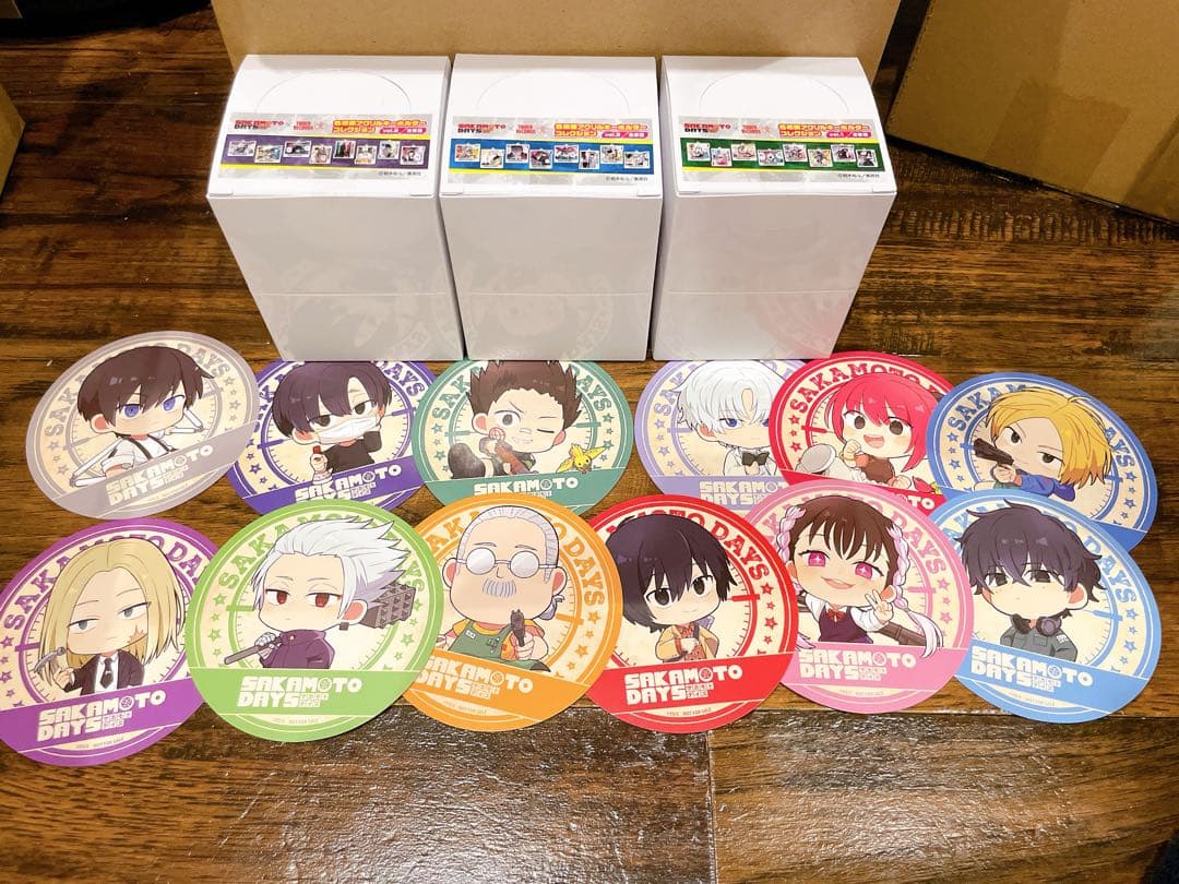 サカモトデイズ タワレコ 名場面アクリルキーホルダー コンプリート3BOX