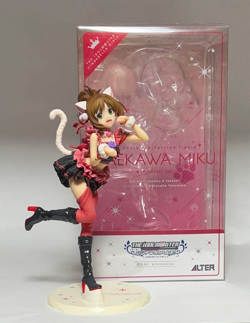 アイドルマスター　シンデレラガールズ　フィギュア　南条光　神崎蘭子　前川みく