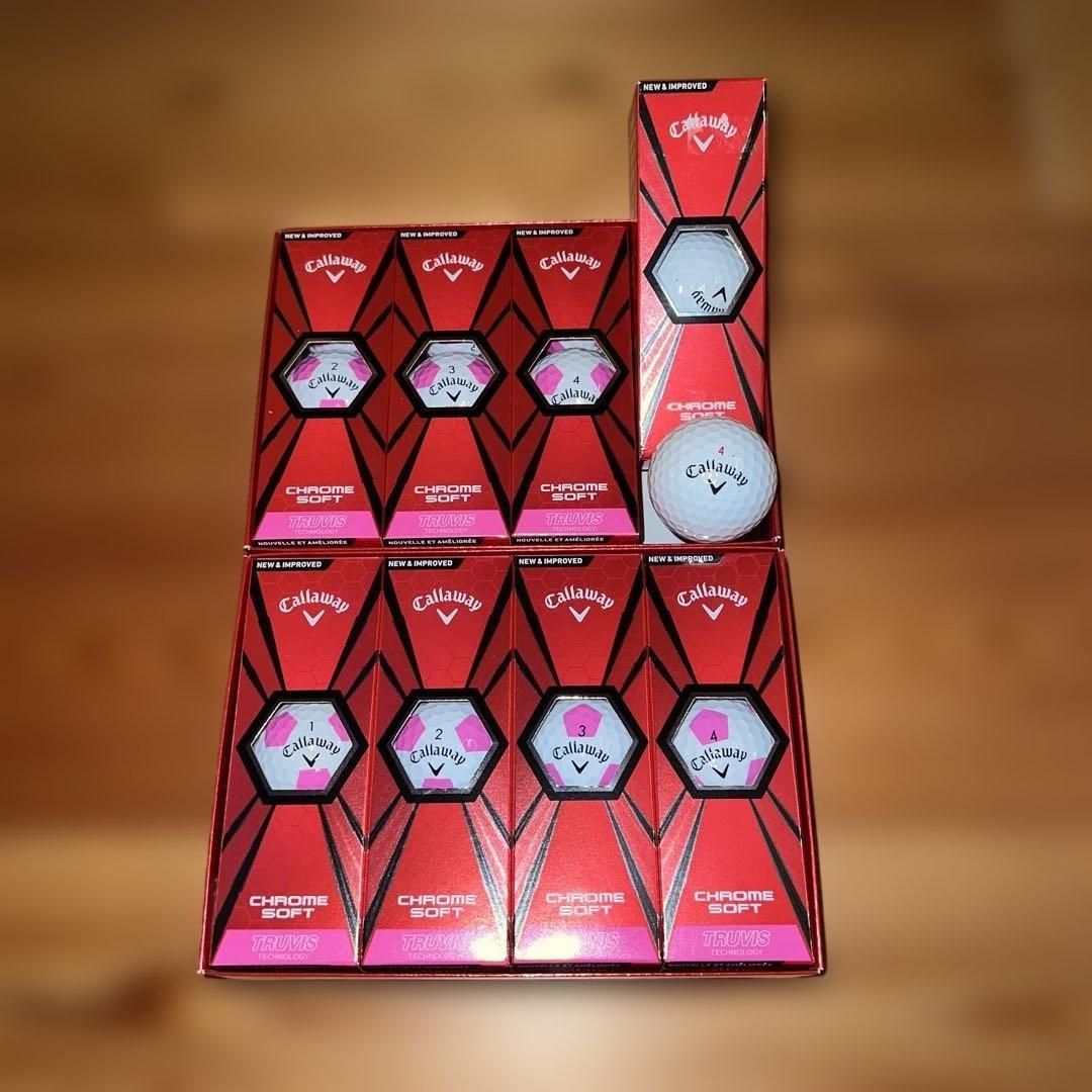 Callaway Chrome Soft ゴルフボール 24球セット