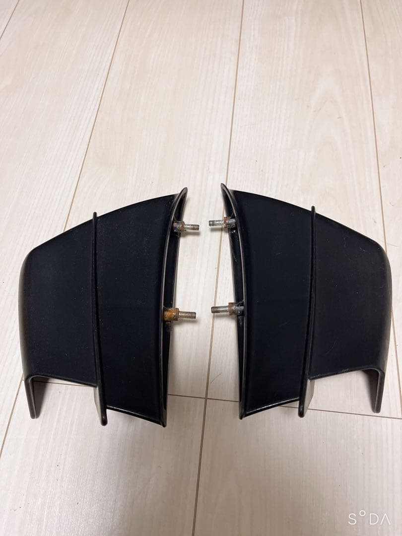 ウイングレット バイクウイング GPスタイル (マットブラック)