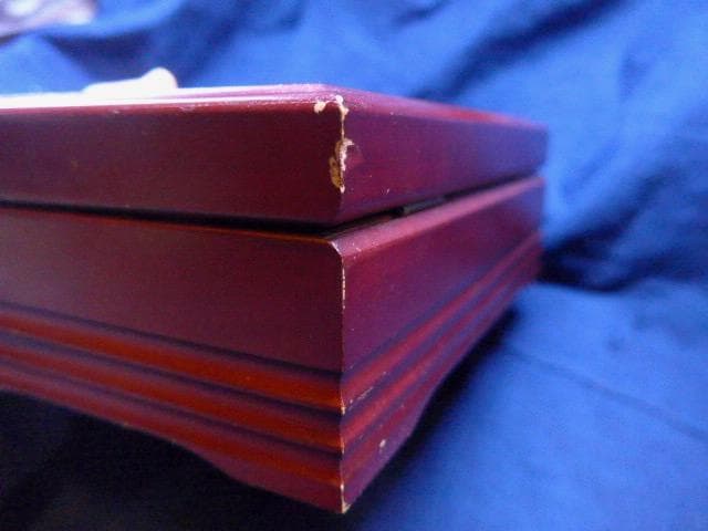 オルフェウス　50弁のオルゴール／「愛の讃歌」「エーデルワイス」 木製箱