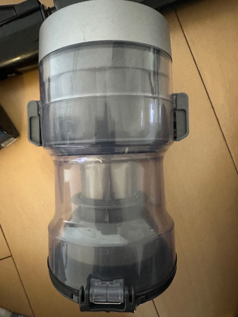 キャニスター掃除機 サイクロン式 グレー