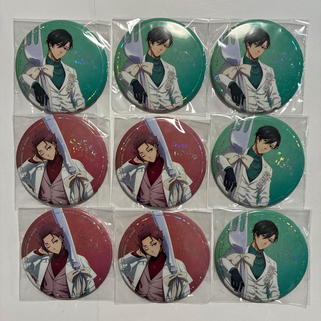 ブルーロック sweets flavor ホログラム缶バッジ　9個セット