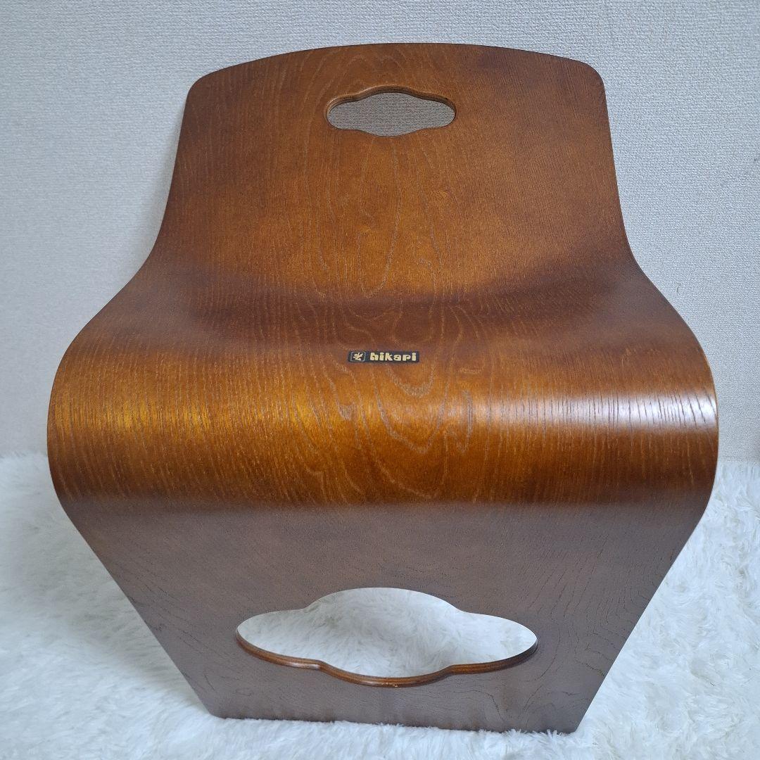 【美品】光製作所 木製座椅子 曲げ座椅子 和座椅子 旅館椅子 6脚セット