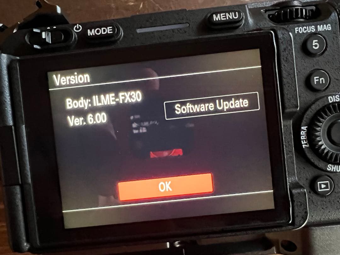 ソニーfx30多言語メニュー(週末の値下げ)