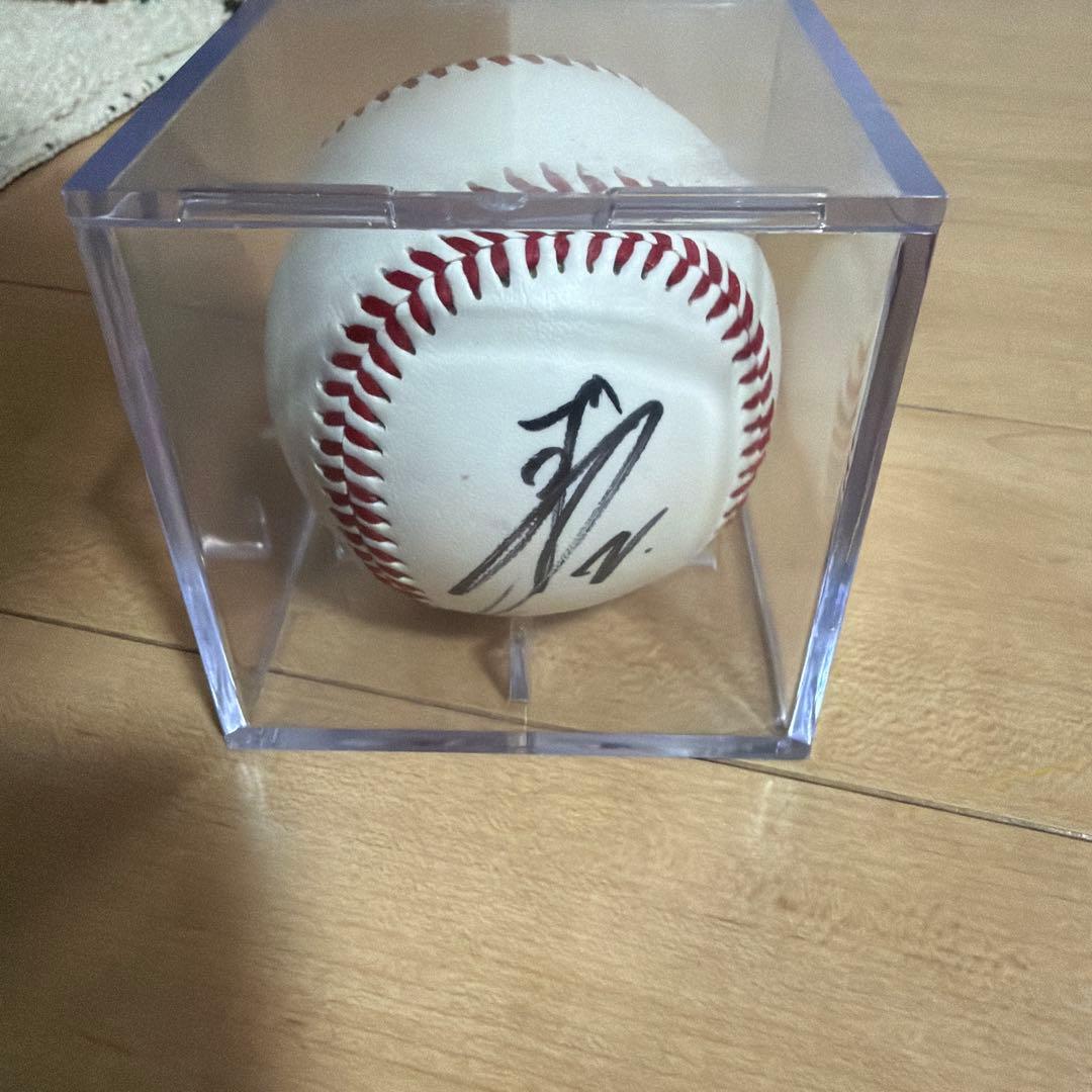 吉川尚輝サインボール 透明ケース入り