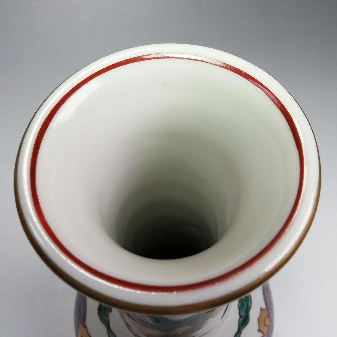 Ｓ３０２　皆具　『赤絵鳳凰文台子』『平安祥堂』　共箱　茶道具