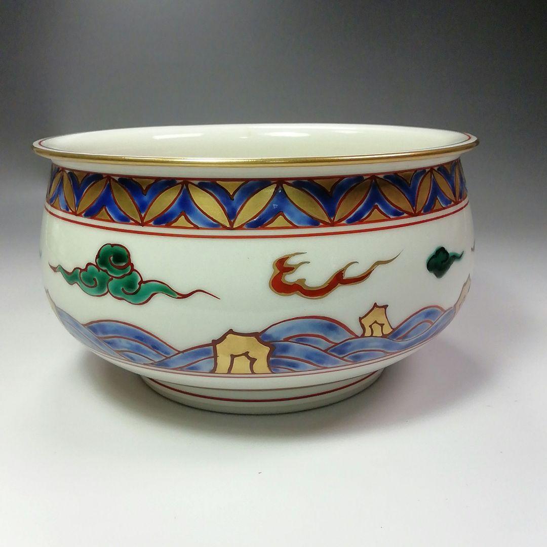 Ｓ３０２　皆具　『赤絵鳳凰文台子』『平安祥堂』　共箱　茶道具