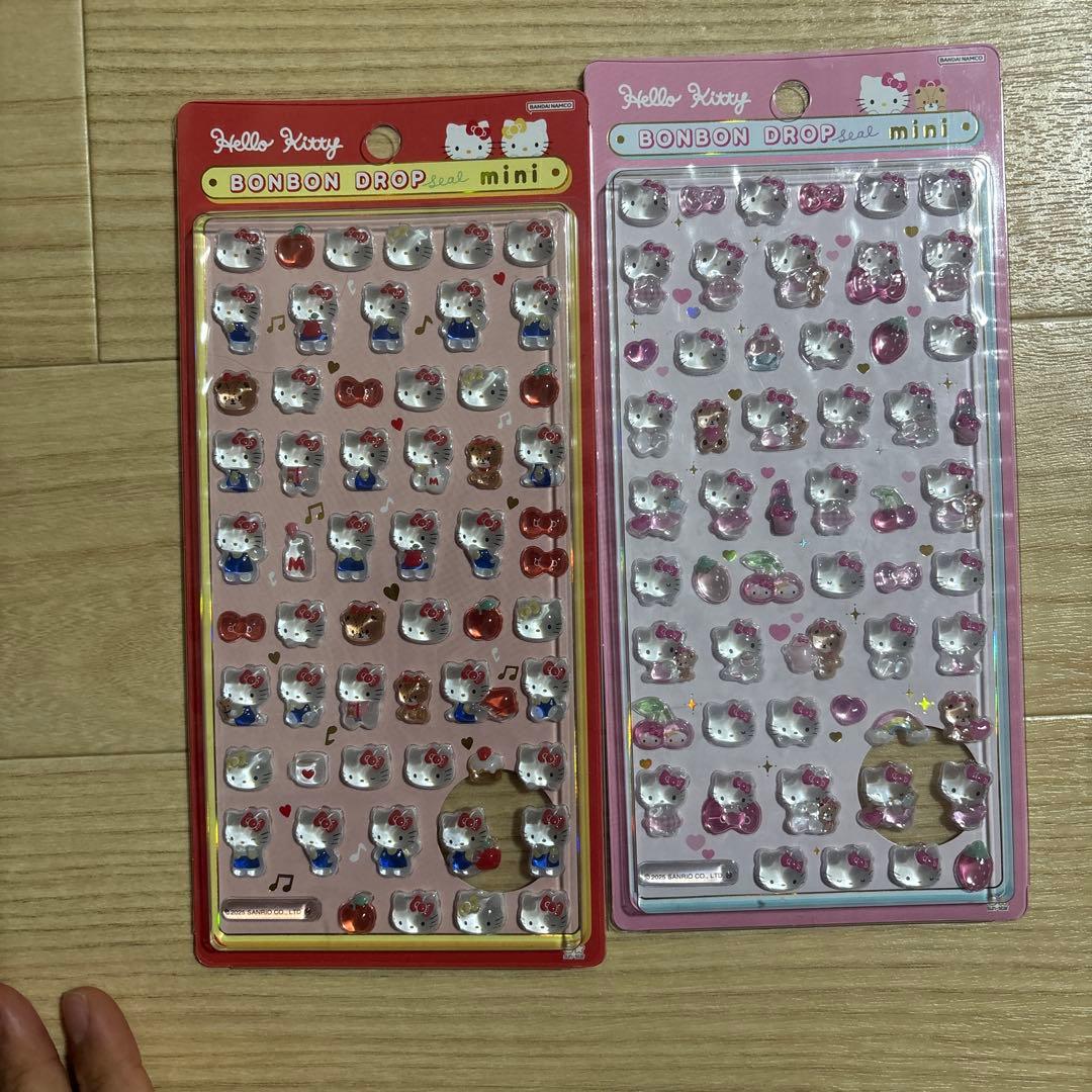 ボンボンドロップシール　サンリオ　mini8種