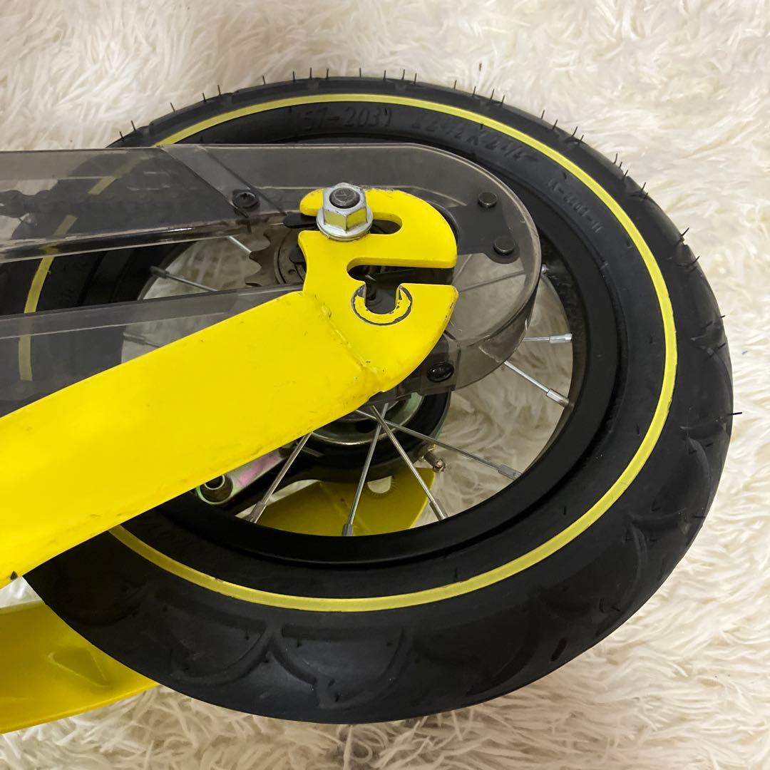 【極美品】へんしんバイク 12インチ イエロー　黄色