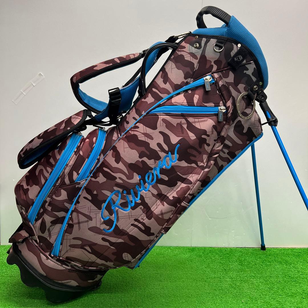 リビエラ　RIVIERA ゴルフバック 9インチ 男性用　大人気 スタンド式