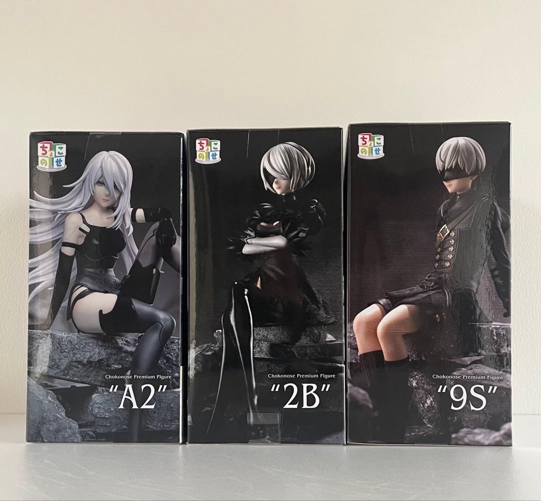 NieR:Automata ちょこのせプレミアムフィギュア 2B 9S A2