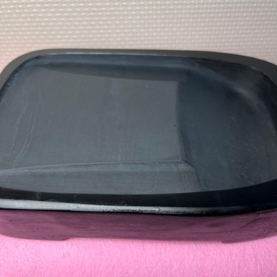 ⭕️雄勝硯　伝統工芸士　特殊彫　希少　四つ足　石紋綺麗　匠　高橋仁夫　岳成　四六寸