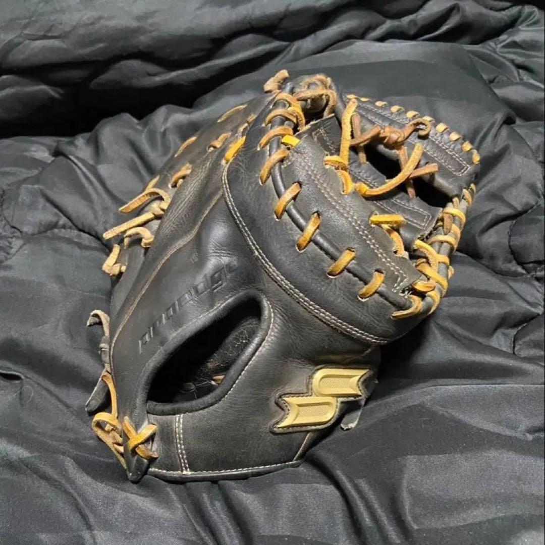 硬式　野球　グローブ グラブ　SSK エスエスケー　黒　ファーストミット