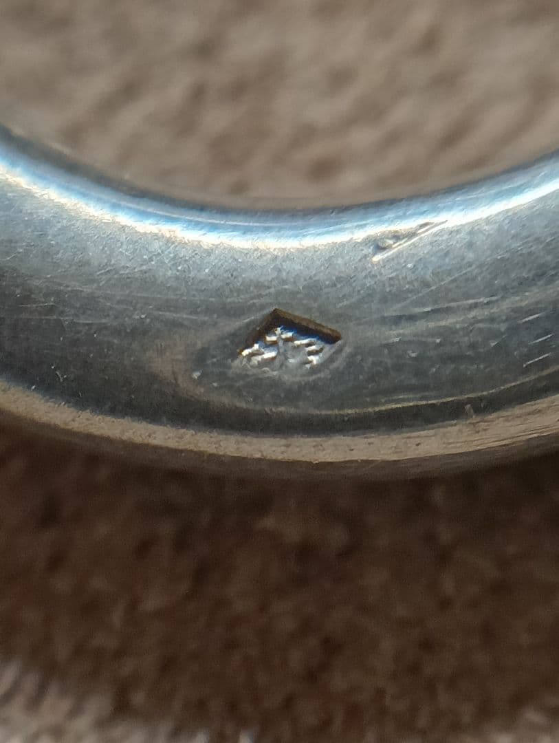 L*A様 エルメス　キーホルダー　キーリング　カドリーユ　シルバー　ビンテージ