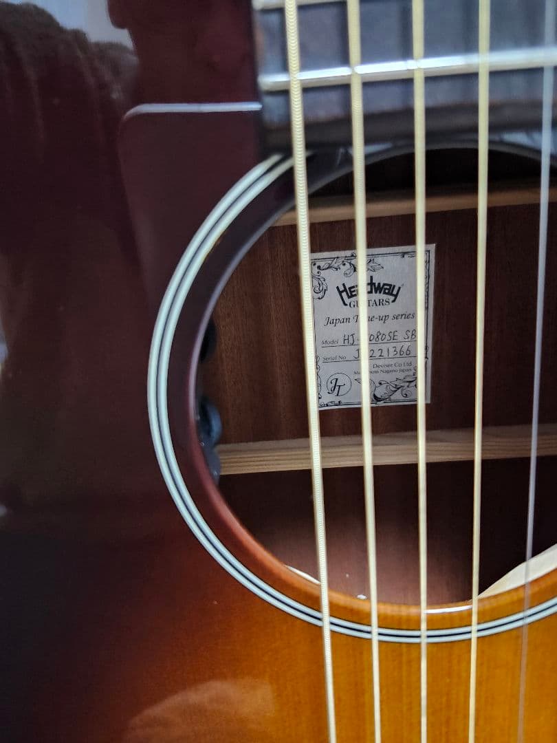 楽器店調整済　2022年製　ヘッドウェイ　headway hj5080se