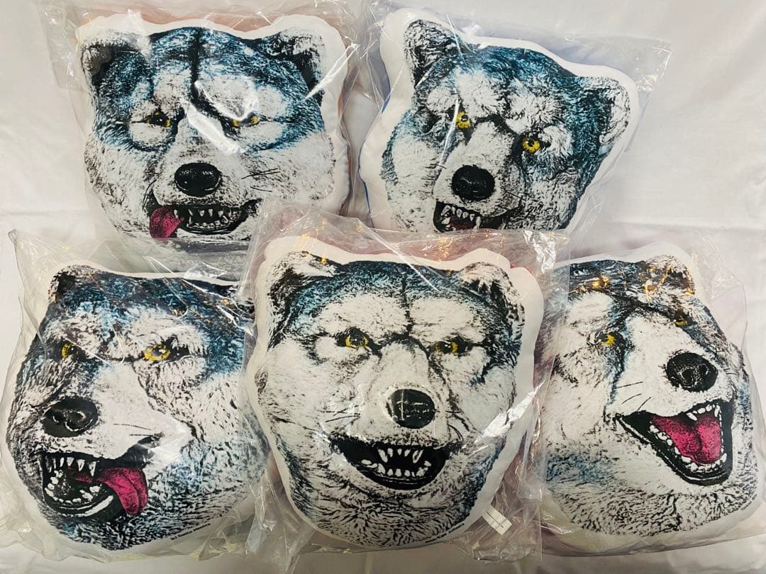 一番くじ　マンウィズ　マンウィズアミッション　フェイスクッション　コンプ