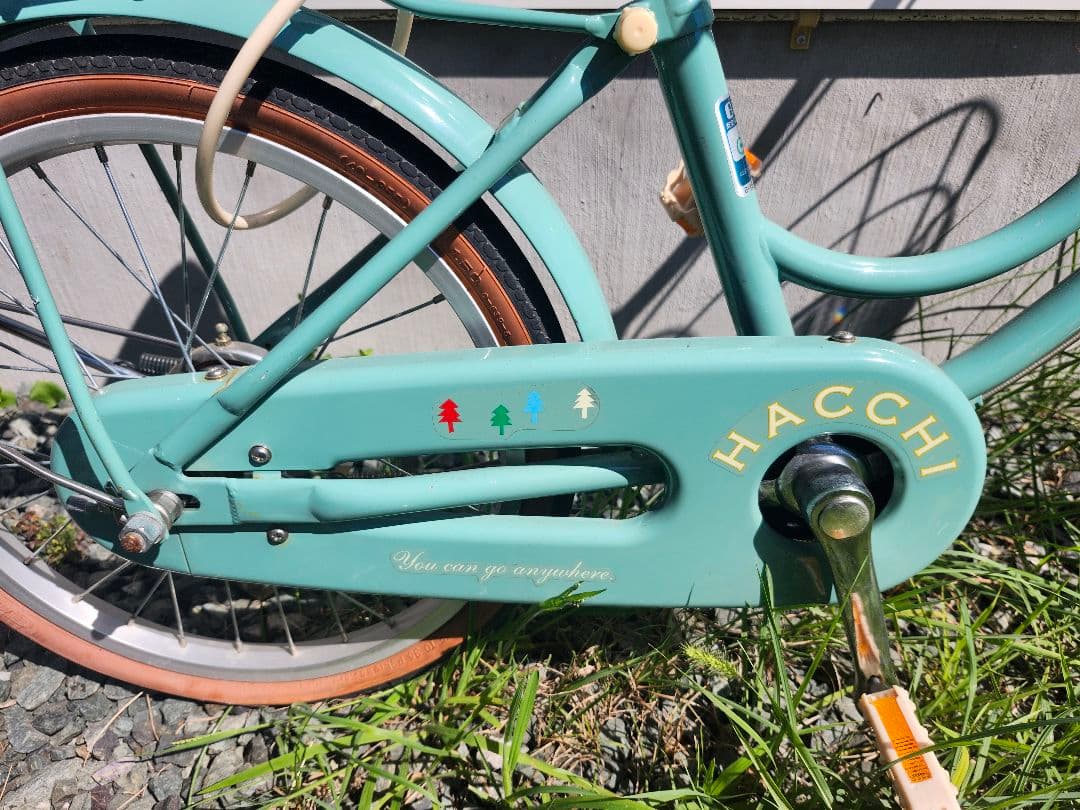 子ども用自転車ブリジストンハッチ18インチ　説明書&補助輪つき✳直接手渡し限定✳