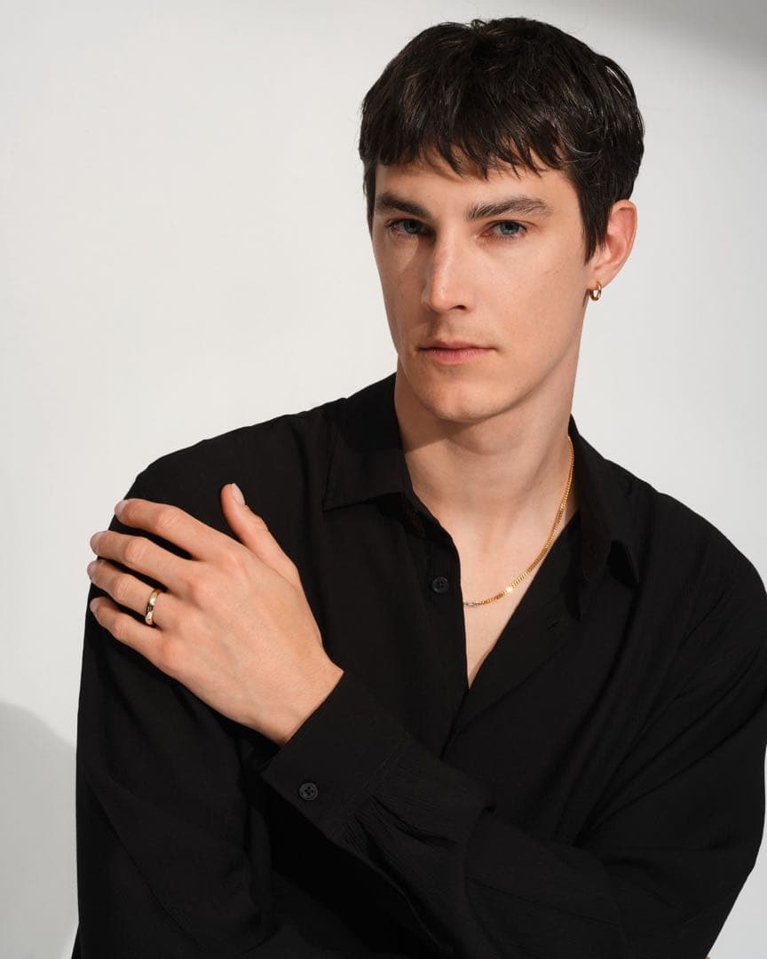 【大人気】トムウッド/クラシックフープ/ピアス/スモール/ゴールド/片耳