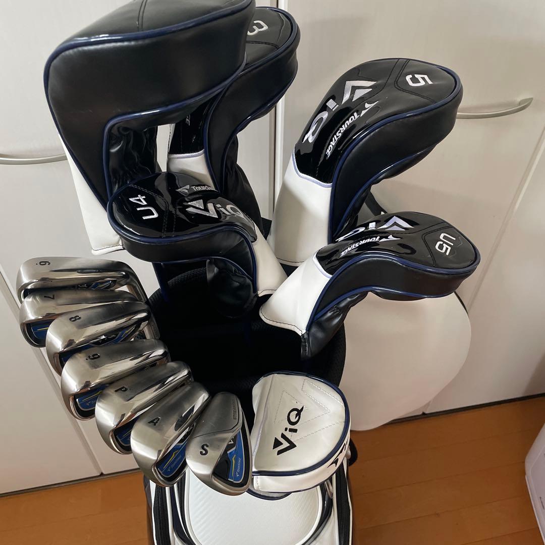 ブリジストン　ツアーステージ ViQ ゴルフキャディバッグ 13本セット