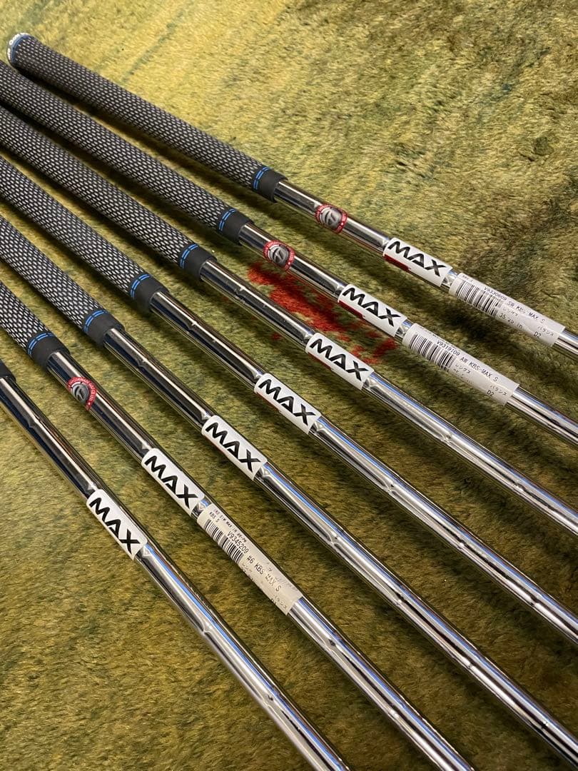 【７本・使用少】SIM max アイアンセット シャフトS