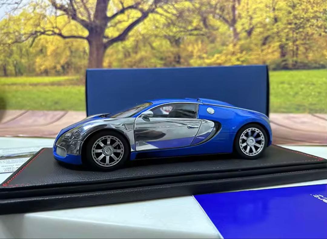 Bugatti Veyron 1/18スケルモデルミニカー