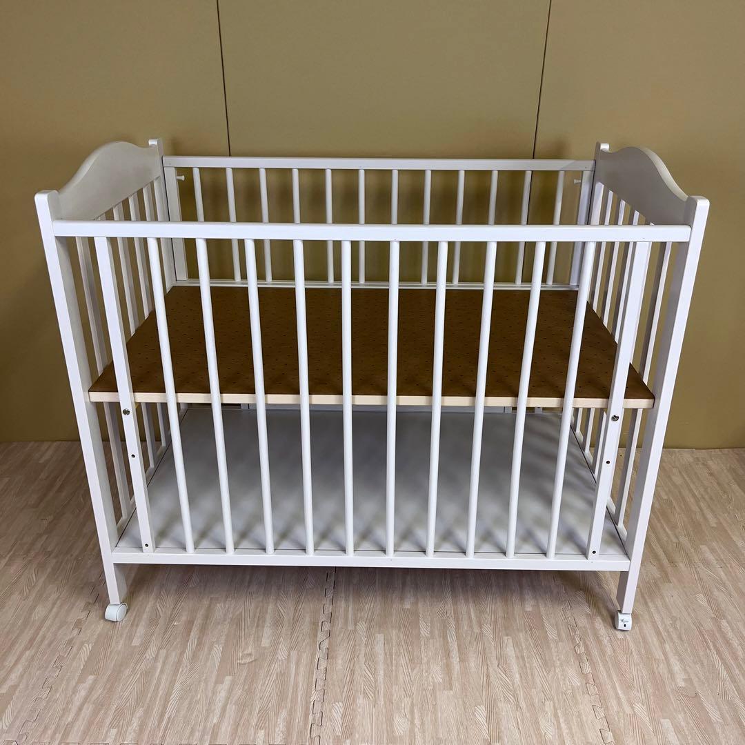 ☆除菌清掃済☆　♡ハートが可愛い♡　☆超美品☆スリーピー　プロヴァンス　ホワイト