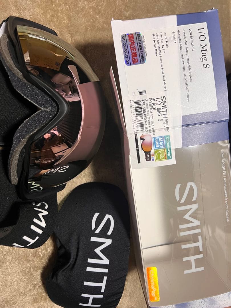 SMITH I/O Mag S ゴーグル レンズ2枚