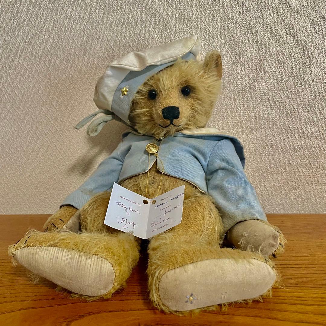 テディベア　フォーゲットミーノット　メアリーさん　海外作家　アーティストベア