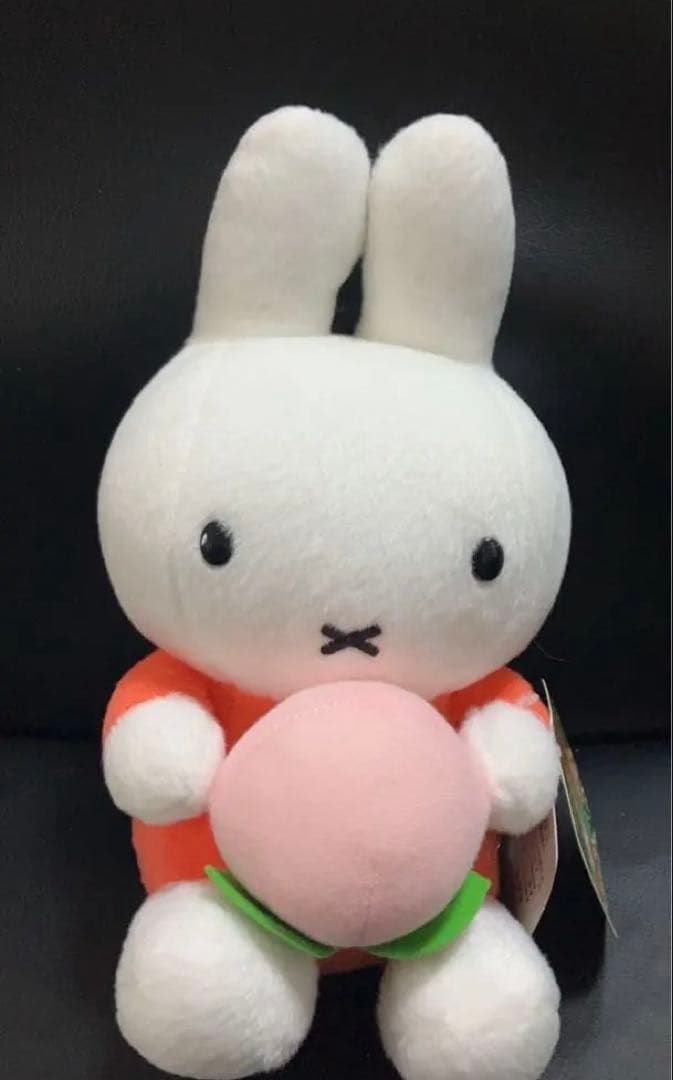 ご当地　桃　岡山限定　ミッフィー　ぬいぐるみ　タグ付き