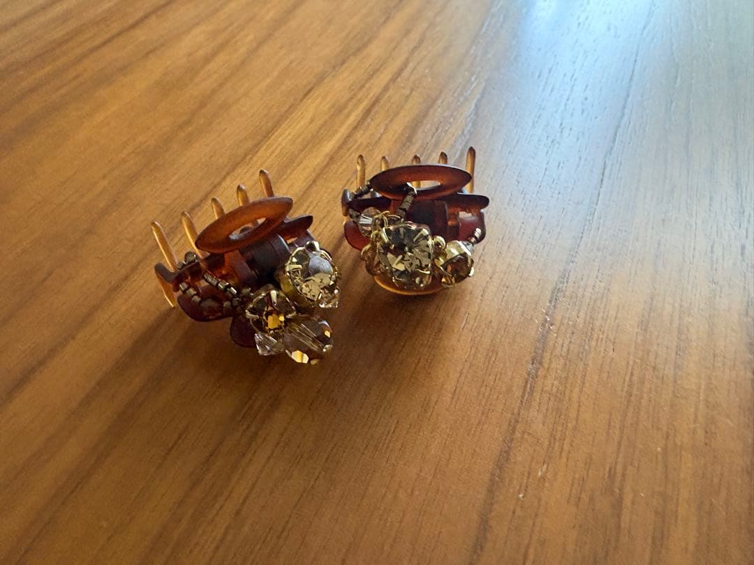 Complex Bizシャイニーストーン ホイップクリップ 2個セット